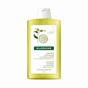 KLORANE šampūnas normaliems - riebiems plaukams su citrusų ekstraktu Citrus 400 ml