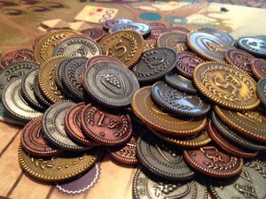 Viticulture: 72 Metal Lira Coins