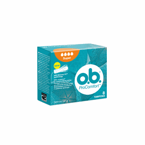 O.B. higieniniai tamponai Pro Comfort Super N8 