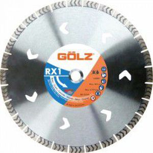 Deimantinis diskas betonui GOLZ Whisper RX1 Ø400x25,4