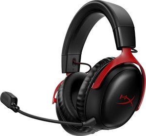 HyperX Cloud III Wireless Gaming Headset (Black/Red)