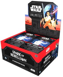 Star Wars: Unlimited - Spark of Rebellion Booster Display (24 Booster)