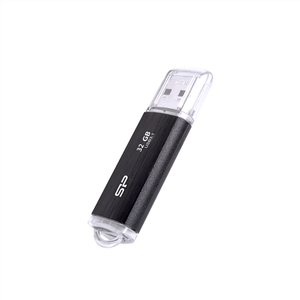 SILICON POWER 32GB, USB 3.0 FLASH DRIVE, BLAZE SERIES B02, BLACK