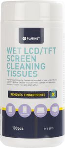 Platinet LCD cleaning wipes PFS5875 100pcs