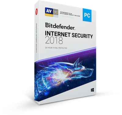 Bitdefender Internet Security 2 metams 10 kompiuterių