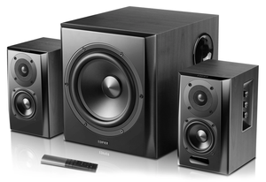 Belaidės kolonėlės Edifier Bluetooth Multimedia Speaker System S351DB Black, Bluetooth, Wireless connection