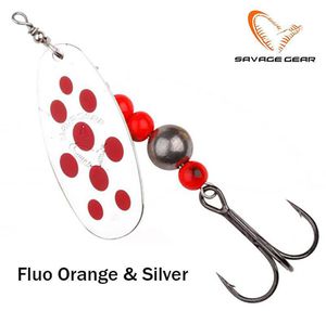 Sukriukė SAVAGEAR CAVIAR Fluo Orange & Silver 14 g