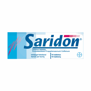 Saridon tabletės N10