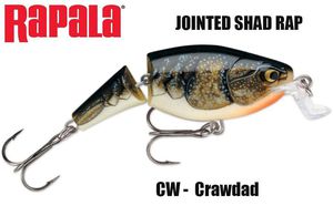 Vobleris Jointed Shallow Shad Rap CW 5 cm