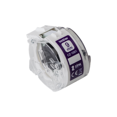 Brother CZ-1001 White,  Full colour continuous label roll, 5 m, 0.9 cm