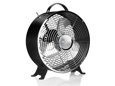 Ventiliatorius Tristar VE-5966 Desk Fan Black Diameter 25 cm Number of speeds 2 20 W No