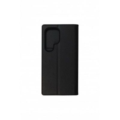 Just Must Stand Flip Case for Samsung Galaxy S24 Ultra, Black - telefono dėklas