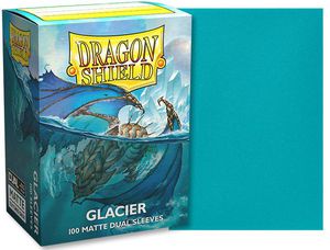 Dragon Shield Standard Matte Dual Sleeves - Glacier (100 Pcs)