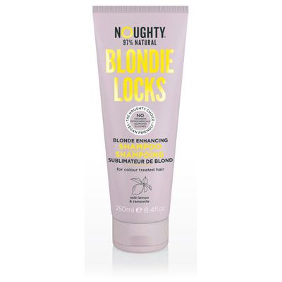 Noughty Blondie Locks Blonde Enhancing Shampoo Stiprinamasis šampūnas šviesintiems plaukams, 250ml