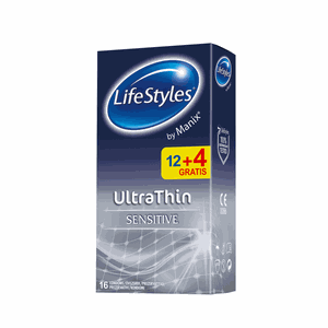 LIFESTYLES prezervatyvai ULTRA THIN N16