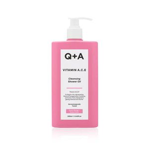 Q+A Vitamin A.C.E. Cleansing Shower OIl Valomasis dušo aliejus, 250ml