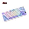 Royal Kludge RK M75 RGB Taro Milk wireless keyboard | 75%, Hot-swap, Silver switches, US