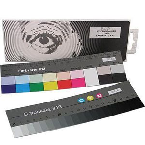 BIG greycard and color card #13 18cm (486020)