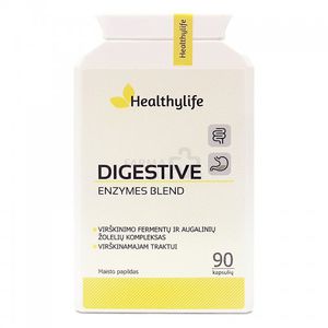 Maisto papildas HEALTHYLIFE Digestive Enzymes Blend N90