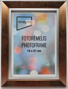 Rėmelis 21x30 plast 1304028 GLORIA bronzinis| 28mm