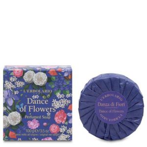 L'Erbolario Dance of Flowers Perfumed Soap Parfumuotas muilas, 100g