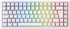 Royal Kludge RK84 white TKL Keyboard | 75%, Hot-swap, Red Switches, US, White