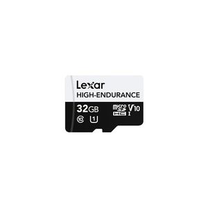 Atminties kortelė Lexar Flash Memory Card High-Endurance 32GB microSDHC Flash memory class UHS-I