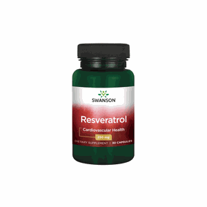 RESVERATROLIS 250 mg minkštosios kapsulės N30