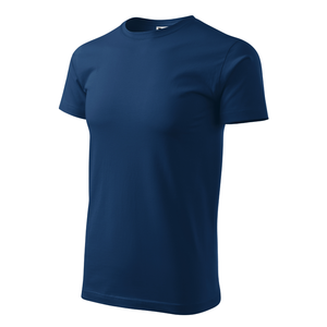 Vyriški Marškinėliai MALFINI Basic, Midnight Blue 160g/m2