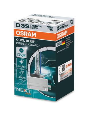 Ksenoninė lemputė Osram D3S NextGen. 6200K +150%