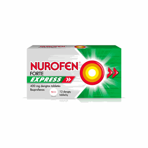 Nurofen Forte Express 400 mg dengtos tabletės N12