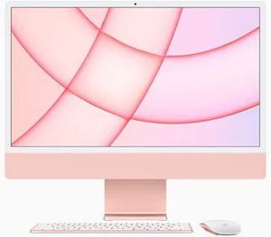 iMac 24” 4.5K Retina, Apple M1 8C CPU, 8C GPU/8GB/512GB SSD/Pink/INT