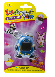 Žaislas Tamagotchi elektroninis žaidimas gyvūnas mėlynas