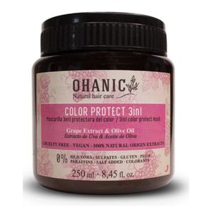 OHANIC Color Protect Mask Kaukė dažytiems plaukams, 250 ml 