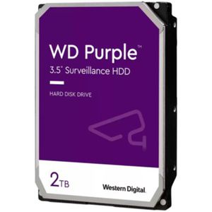 WD Purple 2TB SATA 6Gb/s CE HDD 3.5inch internal 256MB Cache 24x7 Bulk