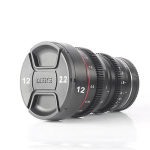 Meike New Lens Cap for T2.2 Mini Prime Series Cine Lens With the Silver Markings for Focal and Aperture