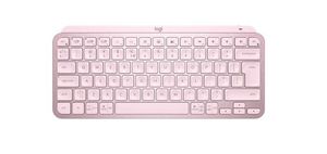LOGITECH MX Keys Mini Membrane Wireless Backlit Keyboard (Pink) (US)