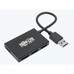 4-Port Slim Portable USB-A Hub - USB 3.2 Gen 1, Aluminum Housing U360-004-4A-AL