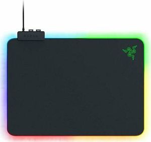 Razer Firefly V2 RGB Gaming Hard Mouse Pad: Customizable Chroma Lighting, Built-in Cable Management, Balanced Control  and  Speed, Non-Slip Rubber Base