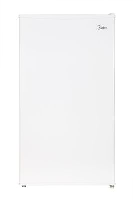 Šaldytuvas Midea MDRD142FGE01 Refrigerator, E, Freestanding, Larder, Height 86 cm, Fridge net 93 L, White