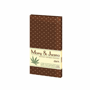 "Mary & Juana" Šokoladas su kanapių sėklomis