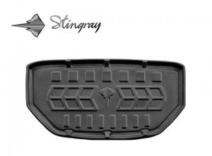 Guminis bagažinės kilimėlis TESLA Model X Plaid 2022+  (front boot) black /6050121