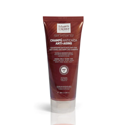 MartiDerm Anti-Aging and Anti Hair-Loss Shampoo Šampūnas nuo plaukų slinkimo, 200ml