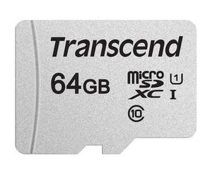 TRANSCEND 64GB U1 microSDXC Class10 with Adapter read up to 95MBs 45MBs