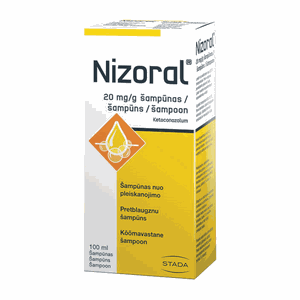 Nizoral 20 mg/g šampūnas 100 ml