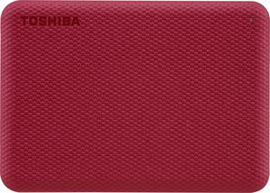 Išorinis diskas Toshiba Canvio Advance HDTCA10ER3AA 1 TB, 2.5", USB 3.2 Gen1, Red