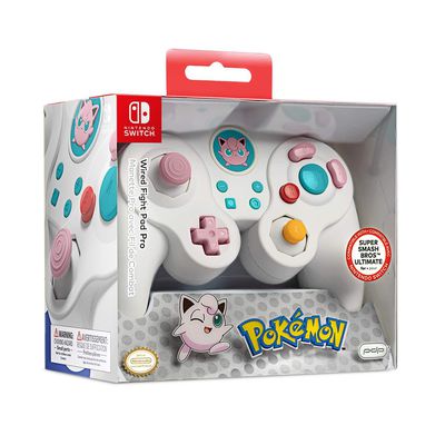 PDP wired Fight Pad Pro - Jiggly Puff Edition For Nintendo Switch