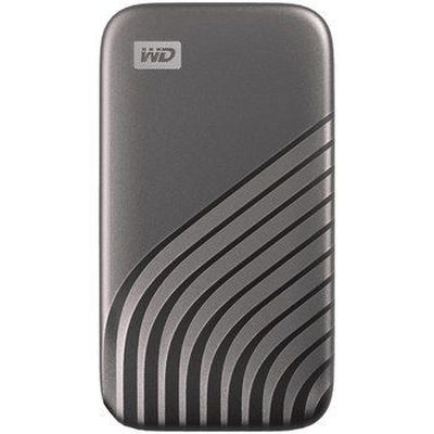 WD My Passport SSD 1TB Space Gray Cross Compatible USB 3.2 Gen-2 and USB-C 1050MB/s Read 1000MB/s Write PC  and  Mac Compatiable