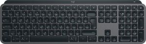 Logitech MX Keys S Belaidė klaviatūra, RF Wireless+Bluetooth, Illuminated, US Int, Graphite