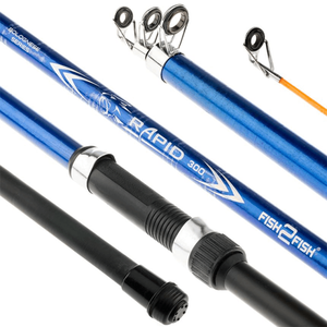 Teleskopinė Meškerė Fish2Fish Rapid Short Blue, Ilgis 2,1 m, Testas 10-40g